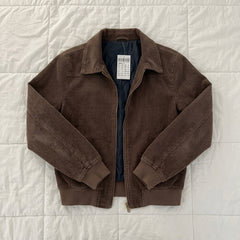 2000s Corduroy Zip-Up Cropped Jacket
