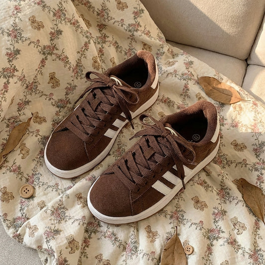 Solid Color Casual Sports Sneakers