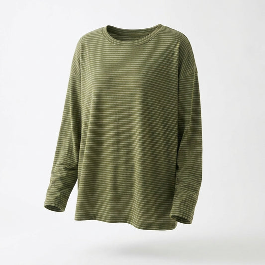 Vintage Striped Long Sleeve T-Shirt