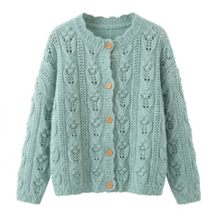 Aesthetic Hooded Cardigan Two Piece Set