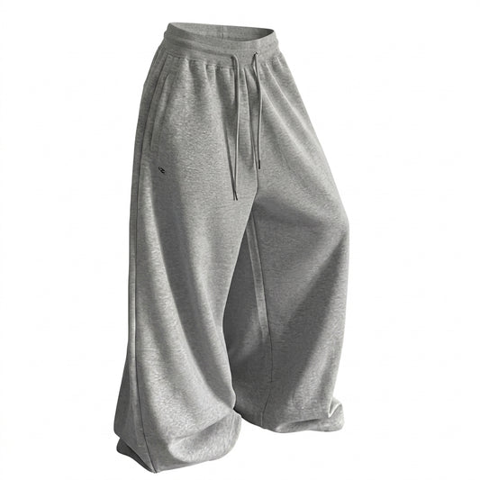 Loose Fit Drawstring Joggers – Unisex Wide Leg Sweatpants in 8 Colours