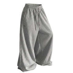 Loose Fit Drawstring Joggers – Unisex Wide Leg Sweatpants in 8 Colours