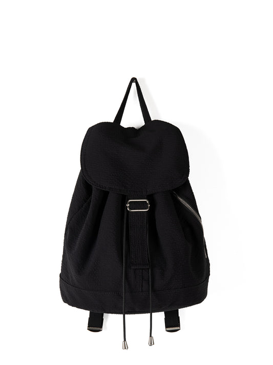 Versatile Simple Plaid Backpack – Korean Urban Nylon Bag in 5 Colours