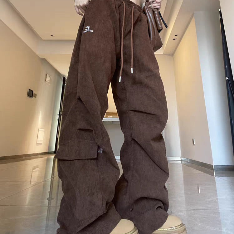 Vintage Corduroy Cargo Pants