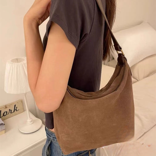 Vintage Large Canvas Shoulder Bag