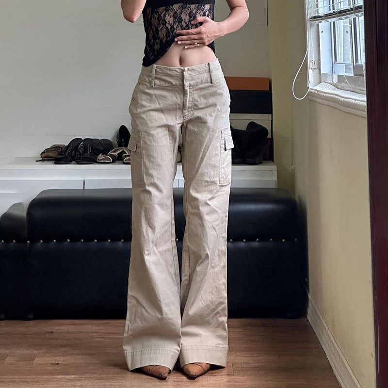 Vintage Low Waist Cargo Pants
