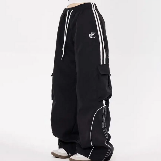 Oversized Tee + Cargo Sweatpants + Free Bag