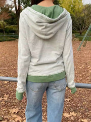 Cardigan long-sleeved coat top