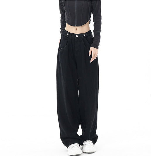 Washed Retro Green Boyfriend Jeans