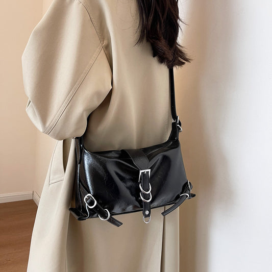 The Everyday Carryall Leather Shoulder Bag - fairypeony