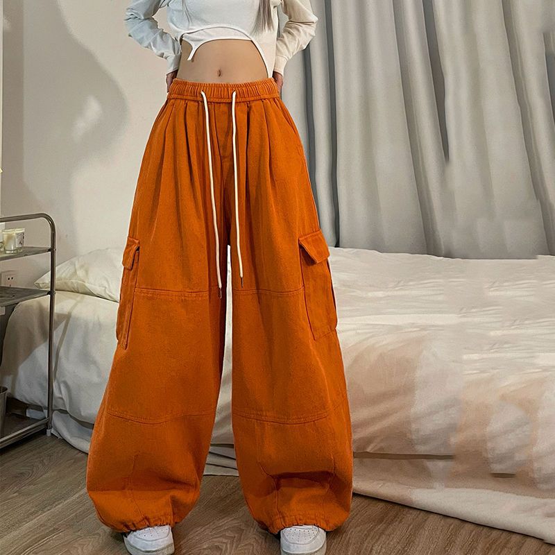 Vintage Loose Cargo Jeans - fairypeony