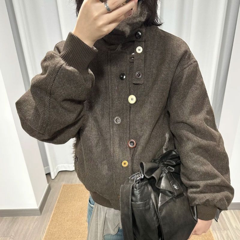 Retro Cotton-Padded Jacket