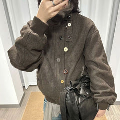 Retro Cotton-Padded Jacket
