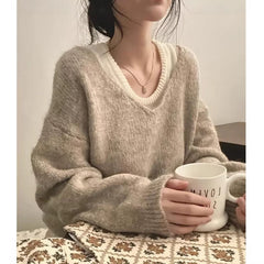 Women's Two-Piece Knitted Sweater