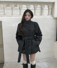 Women's woolen coat