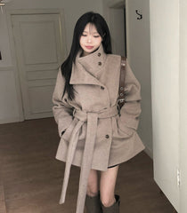 Women's woolen coat