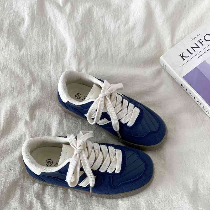 Aesthetic Patchwork Sneakers