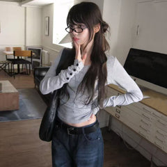 Slim Fit Solid Color Long Sleeve Knit Top – Soft Fitted Pullover