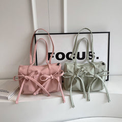 Bow Knot Large Capacity Shoulder Bag