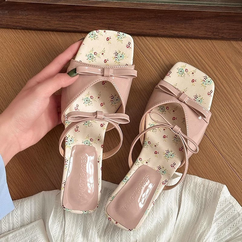 Aesthetic Wedge High Heels Sandals