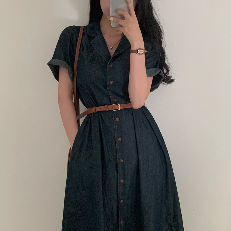 Denim Dress - fairypeony