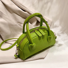 Pretty in Pink Leather Handbag - fairypeony