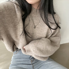 Dark Academia Oversized Sweater