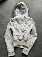 Fleece-Lined Workwear Hooded Jacket