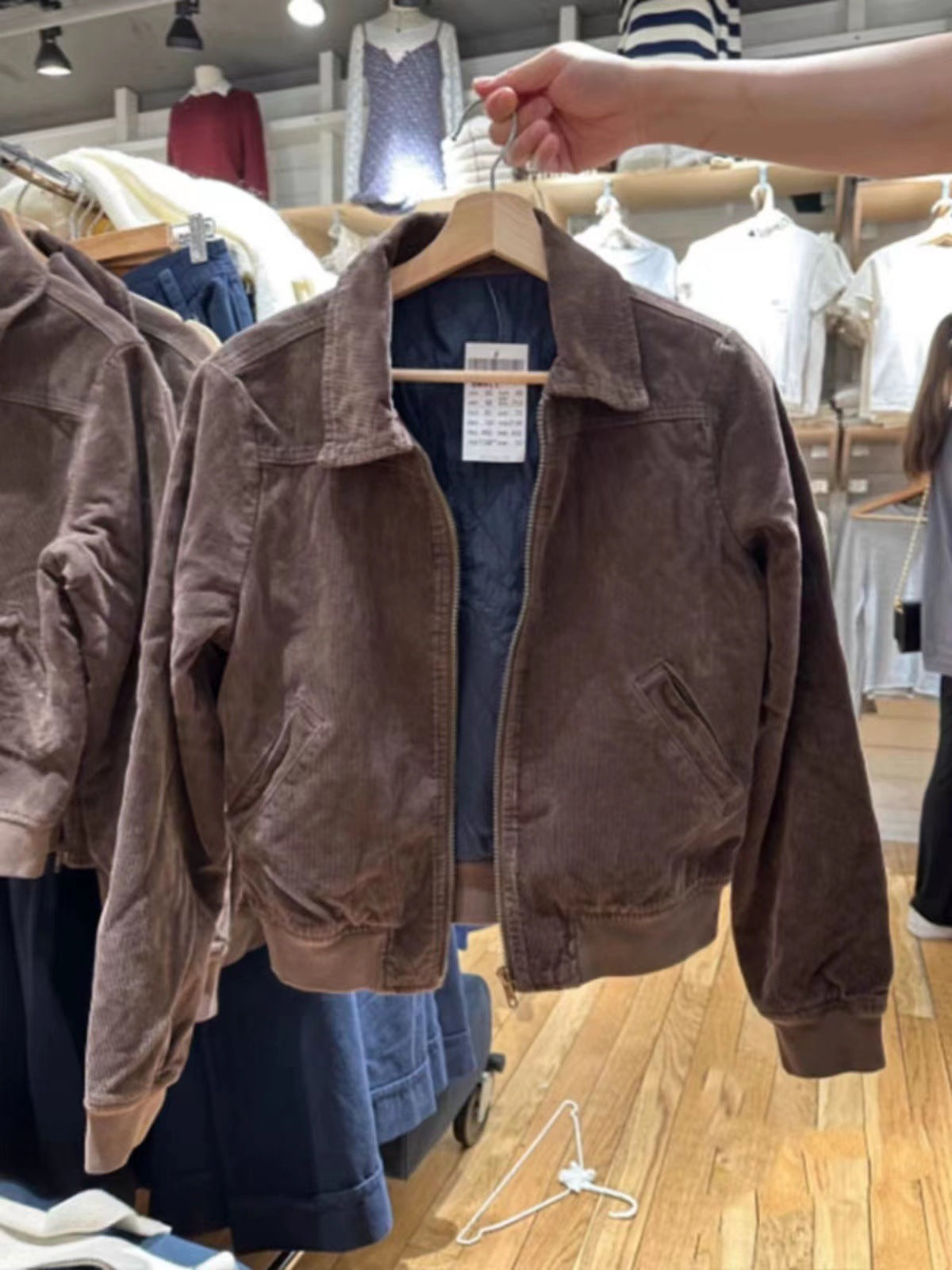 Womens Corduroy Coat