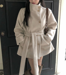 Women's woolen coat