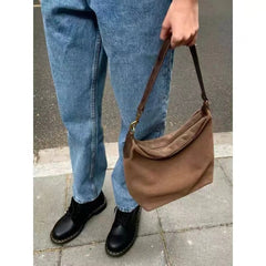 Vintage Large Canvas Shoulder Bag