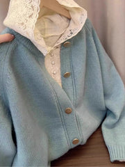 Womens Knitted Sweater and Hoodie - fairypeony