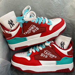 Skater Girl Patchwork Sneakers