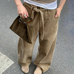 Vintage Straight Leg Corduroy Pants