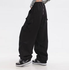 Vintage Baggy Parachute Cargo Pants