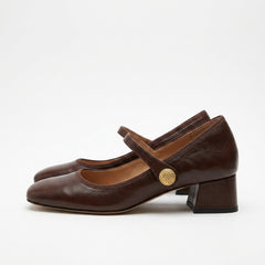 Vintage Buckle Mary Jane Shoes