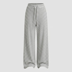 Women's Relaxed Wide-Leg Pants – High Waist Straight Leg Trousers
