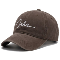 Vintage Washed Cotton Baseball Cap