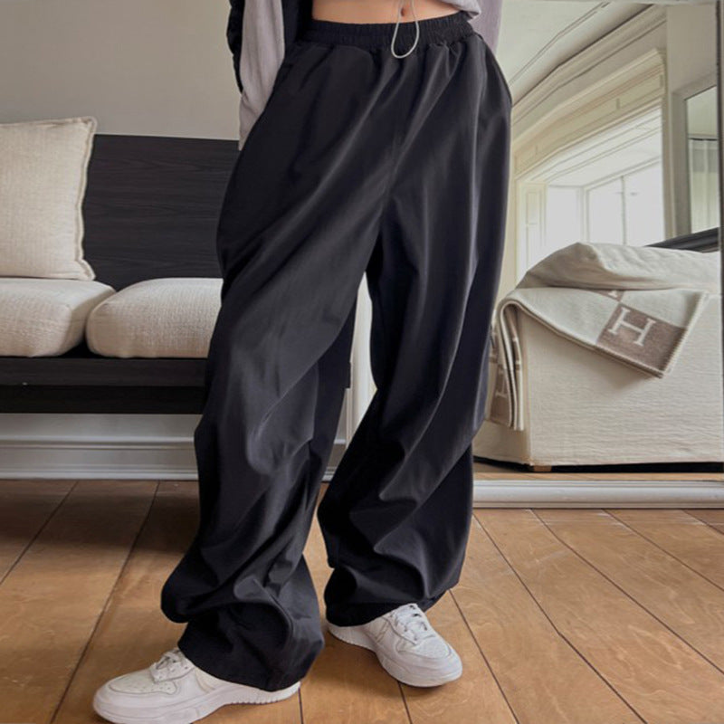 Patchwork Baggy Sweatpants - fairypeony