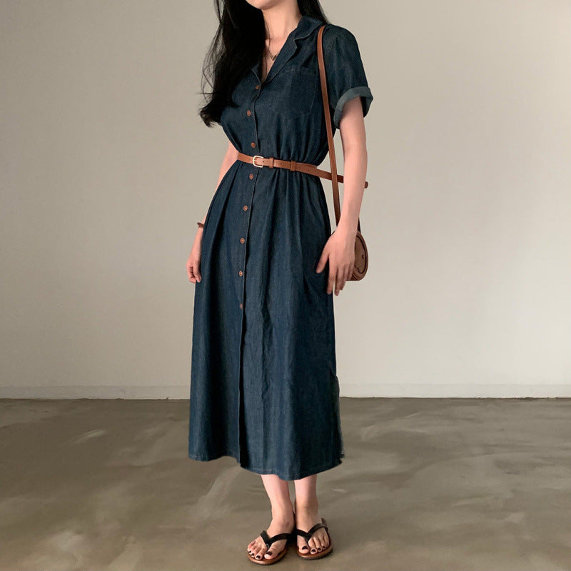Denim Dress - fairypeony