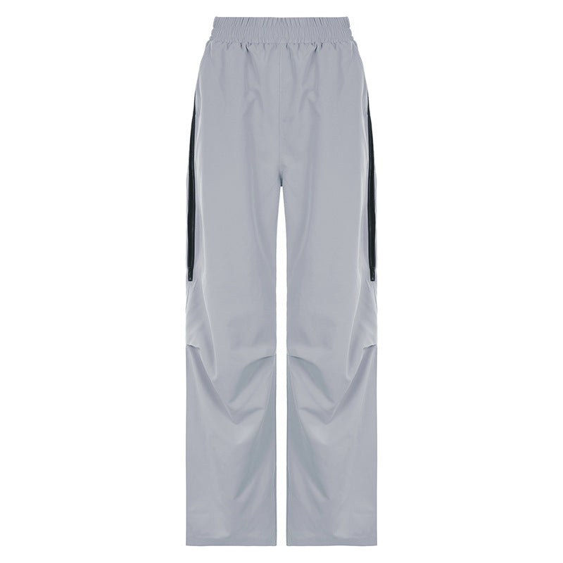 Patchwork Baggy Sweatpants - fairypeony