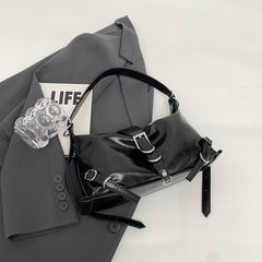 The Everyday Carryall Leather Shoulder Bag - fairypeony