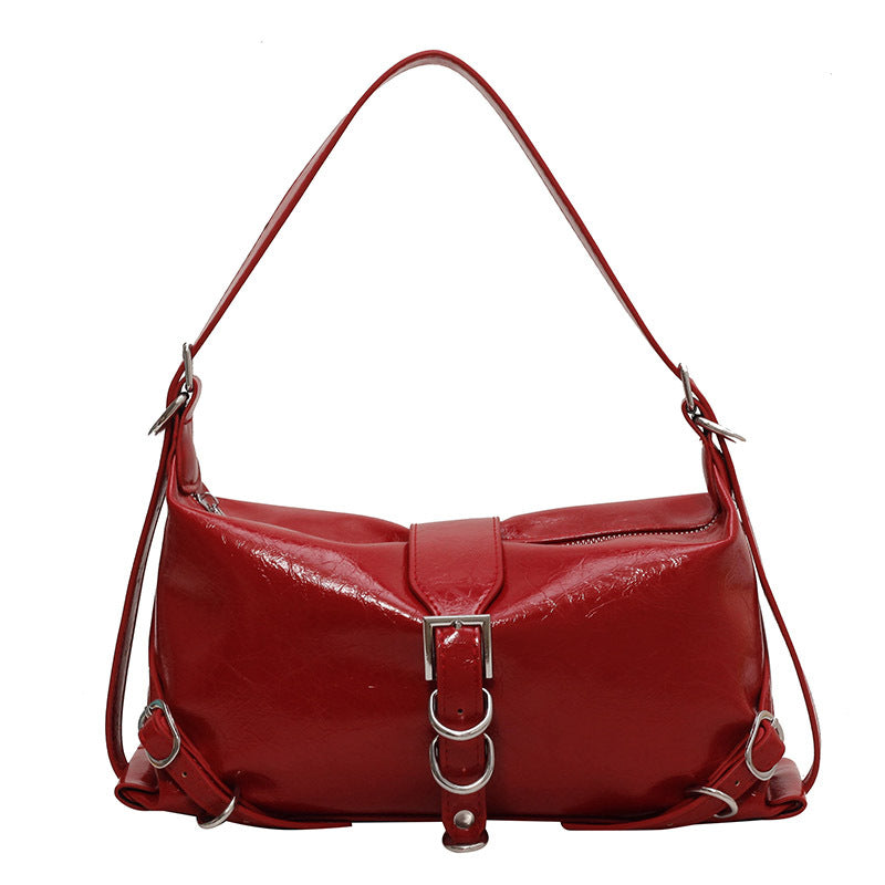 The Everyday Carryall Leather Shoulder Bag - fairypeony