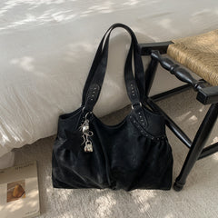 Retro Large Capacity Crossbody Tote Bag