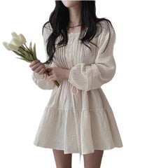 French-style patchwork dress - fairypeony