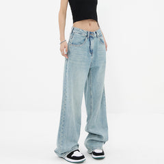 Vintage Light Wash Baggy Boyfriend Jeans