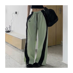 Color Block Patchwork Y2K Baggy Sweatpants