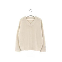 Women's V-neck sweater