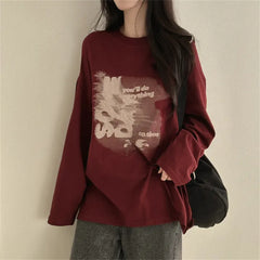 Vintage Print Long Sleeve Tee