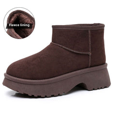 Womens Thermal Slip On Snow Boots